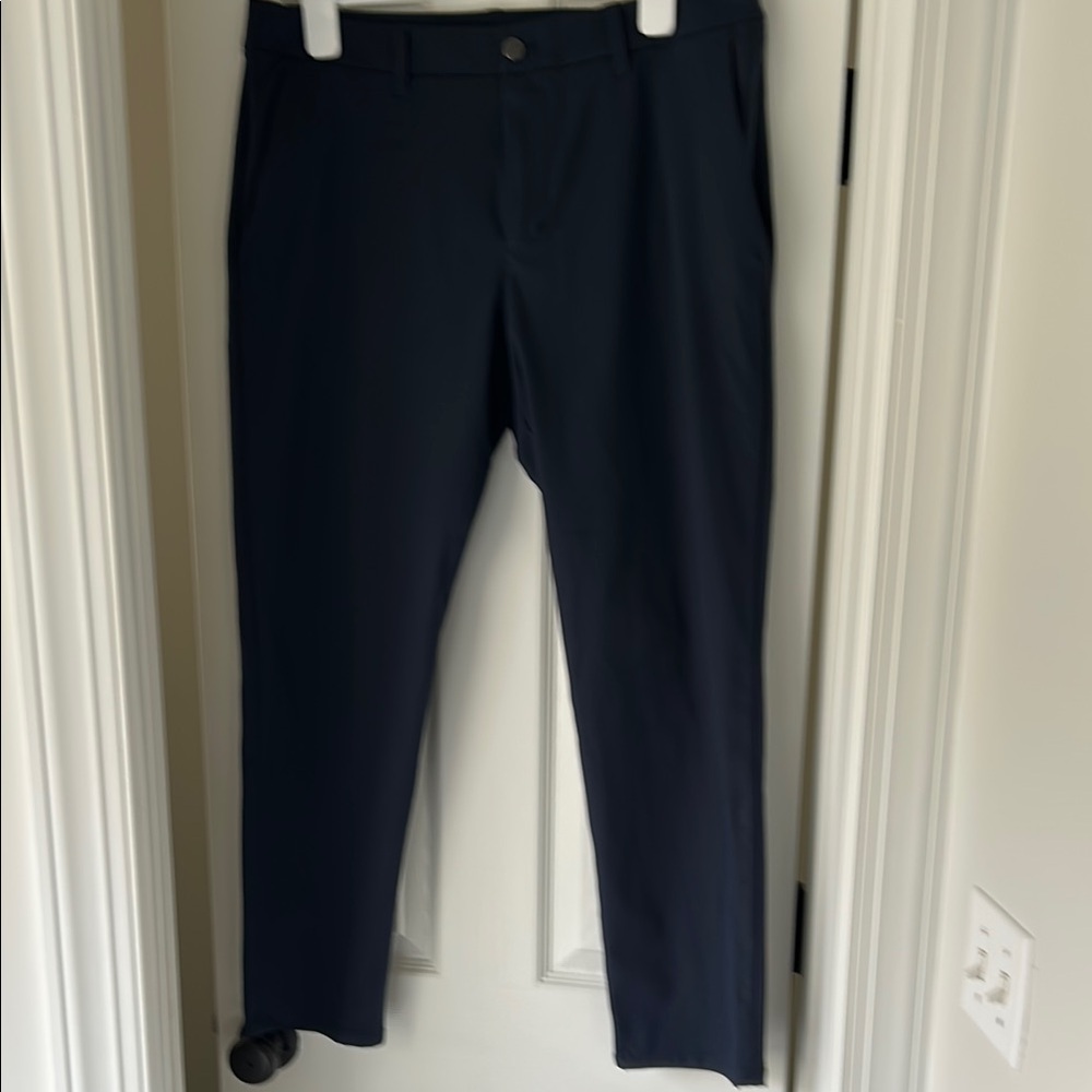 Lululemon Athletica Navy Blue Dress Pants 34W/30L